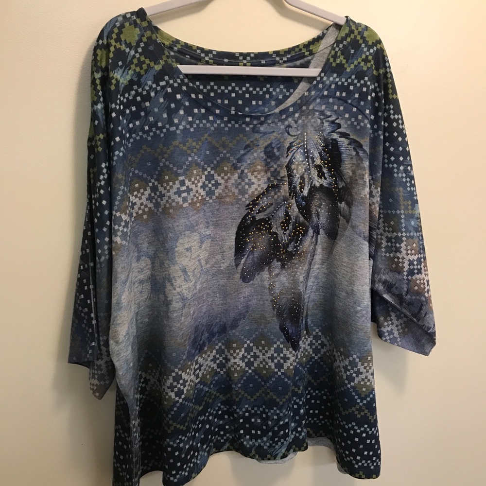 Catherines Feather Top
